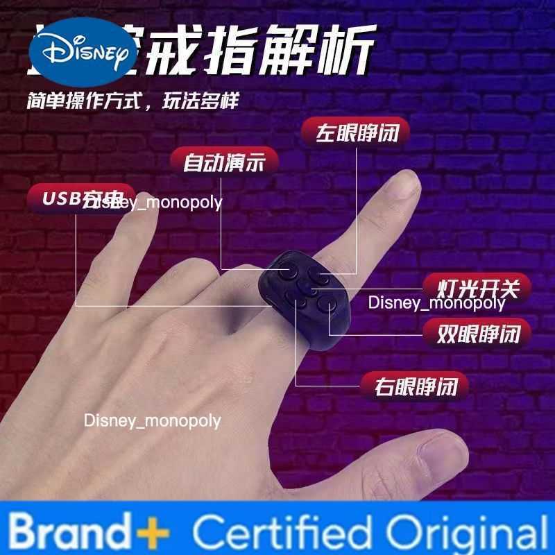 Disney Electric Spider-Man Headgear Ring Remote Control Light Blinking USB Charging Glowing Mask Cosplay Funny Handsome Gift L260803QBWH - view 5