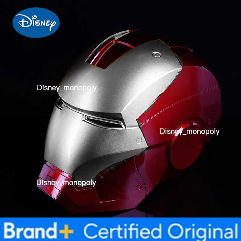 Disney Iron Man Helmet MK5 with Voice-Controlled Automatic Opening and Closing Wearable Jarvis Halloween Cosplay Glowing Mask L261009 - view 8
