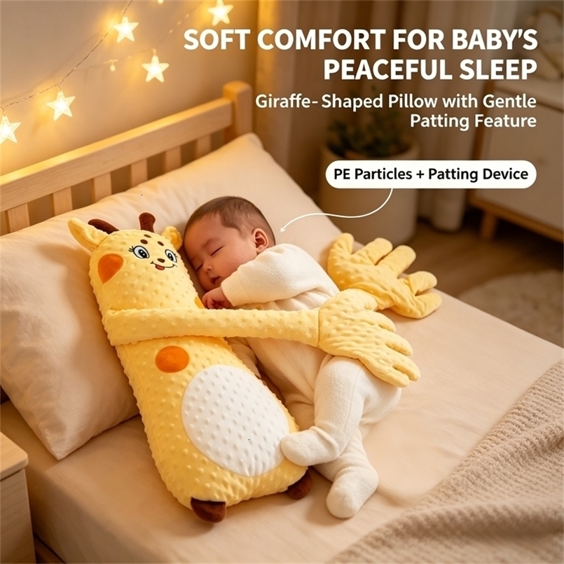 Baby Sleeping Patting Doll with Soothing Palm Remote 3Adjustable Electric Baby Hand Pillow Soothing Palm Patting for Toddl 260518BJ