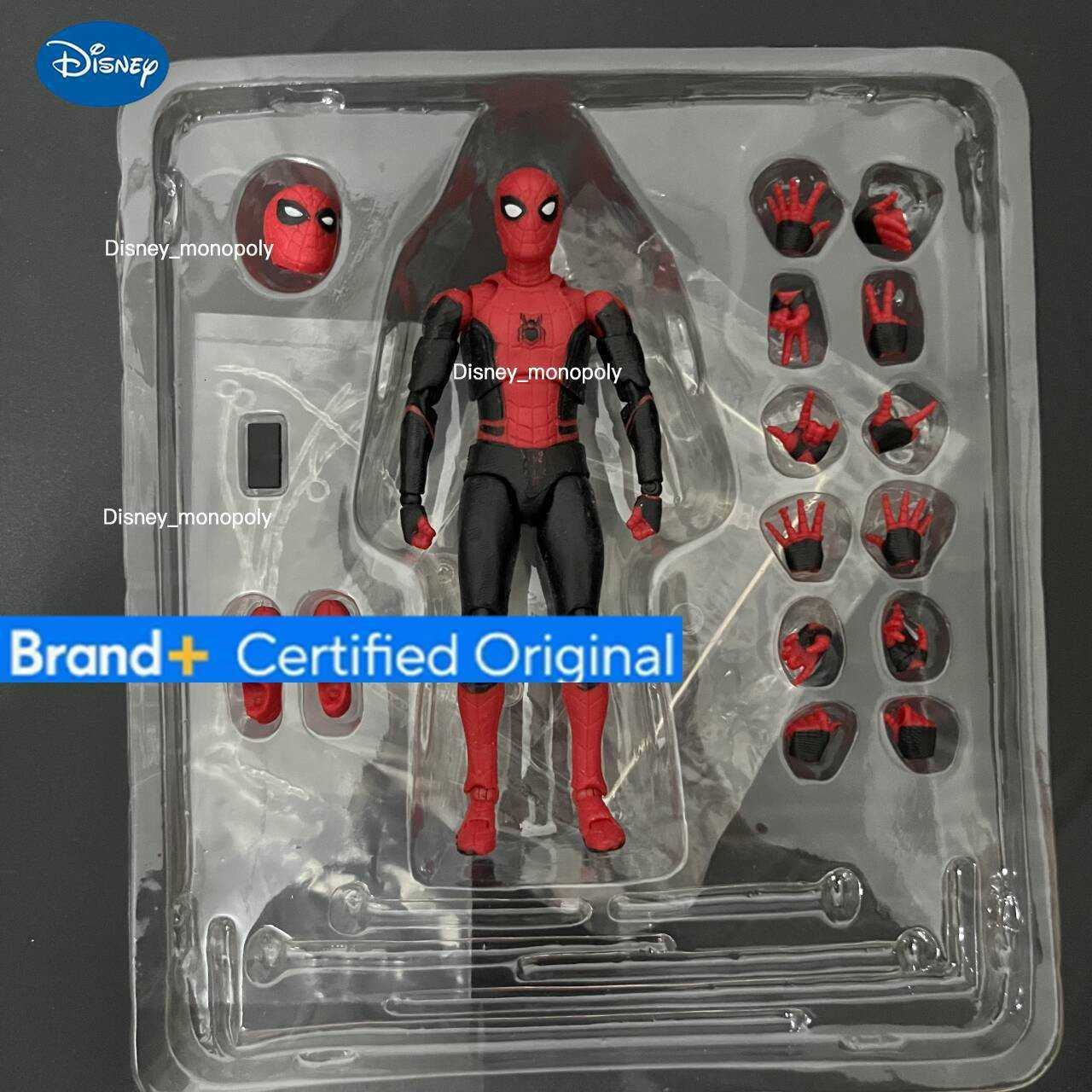 Disney Movie and Anime Model MAFEX 113 Upgraded Suit Heroic Expedition Spider-Man Action Figure Toy L260803QCOI - view 7