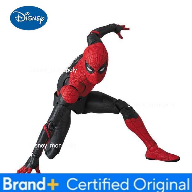 Disney Movie and Anime Model MAFEX 113 Upgraded Suit Heroic Expedition Spider-Man Action Figure Toy L260803QCOI - view 4