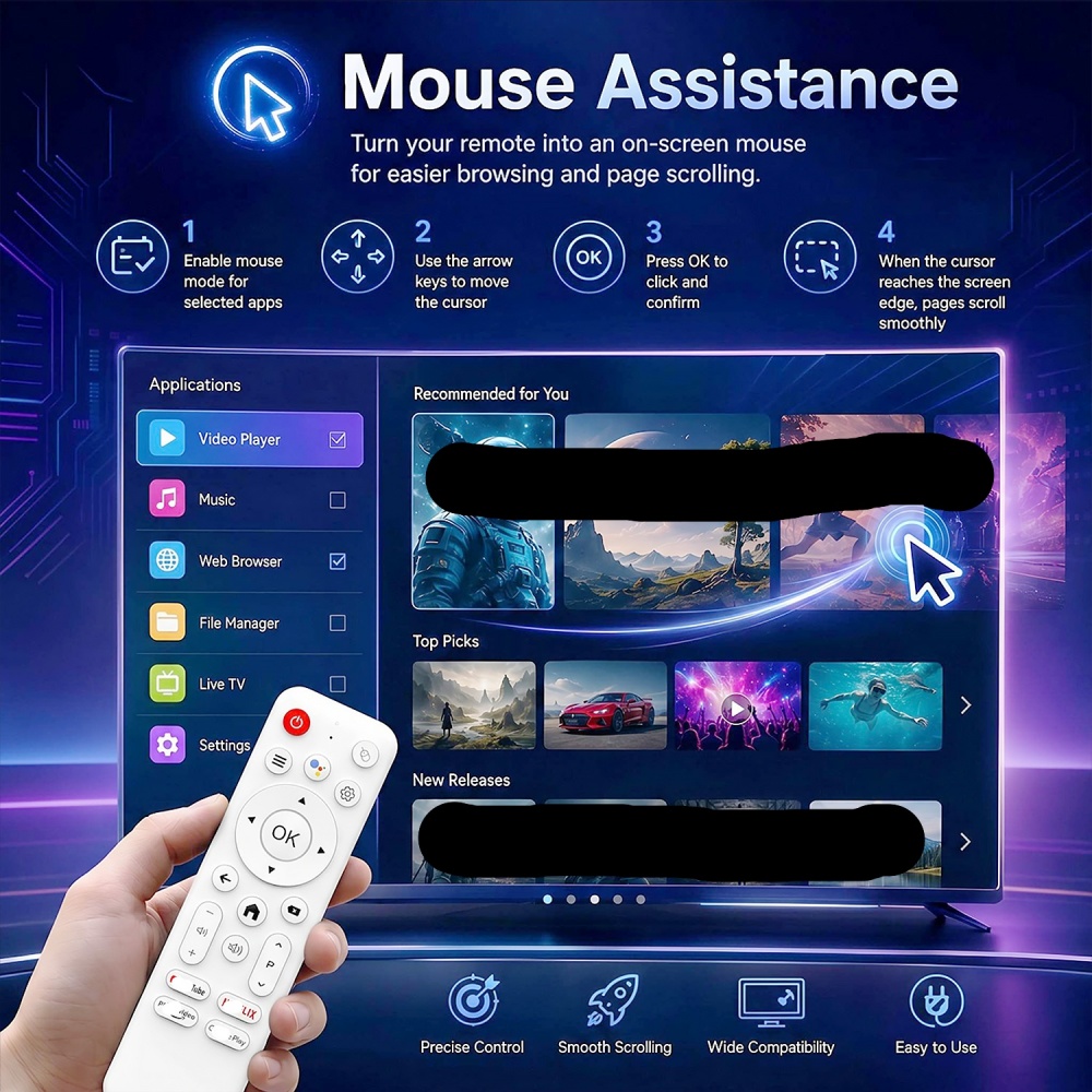 New H96 MAX 3518D Android TV Stick 4K Ultra HD WiFi6 BT Rockchip RK3518 Quad Core 2gb Ram 8gb 16gb Rom For Home Theater - view 9
