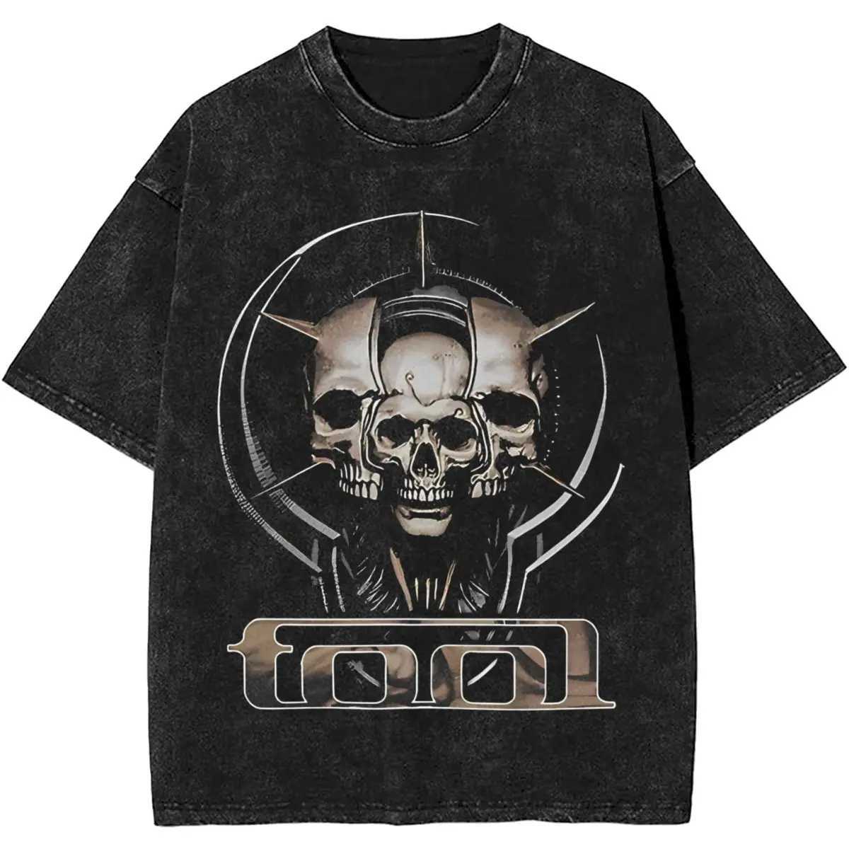 Heavy Band Lateralus Rock Tool Metal Music Vintage Washed Short Sleeved Round Neck Y2k Tshirt Men Clothing Tees Mens T-Shirt J260804 - view 7