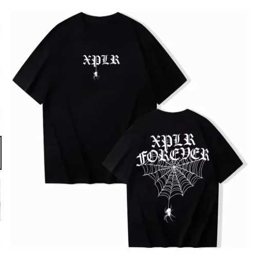 Country Shirts Xplr Music Club Round Neck Short Sleeve Tee Fans Gift Sam and Colby Chainlink T-Shirt Merch Streetwear T-Shirts J260804 - view 3