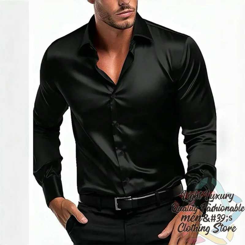 14-Color Men's Shirt Formal Solid Color Wedding Outdoor Fashion Design Business Long-Sleeved Top Clothing XS-6XL Soft Fabric Z260805