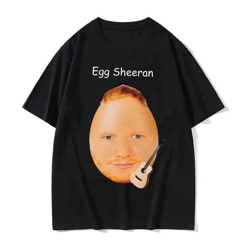Egg Ed Sheeran Meme Funny T Shirts Men Women Fashion Casual Harajuku T-shirts Women's Crewneck Short Sleeve Street Harajuku Tops J260804 - view 3