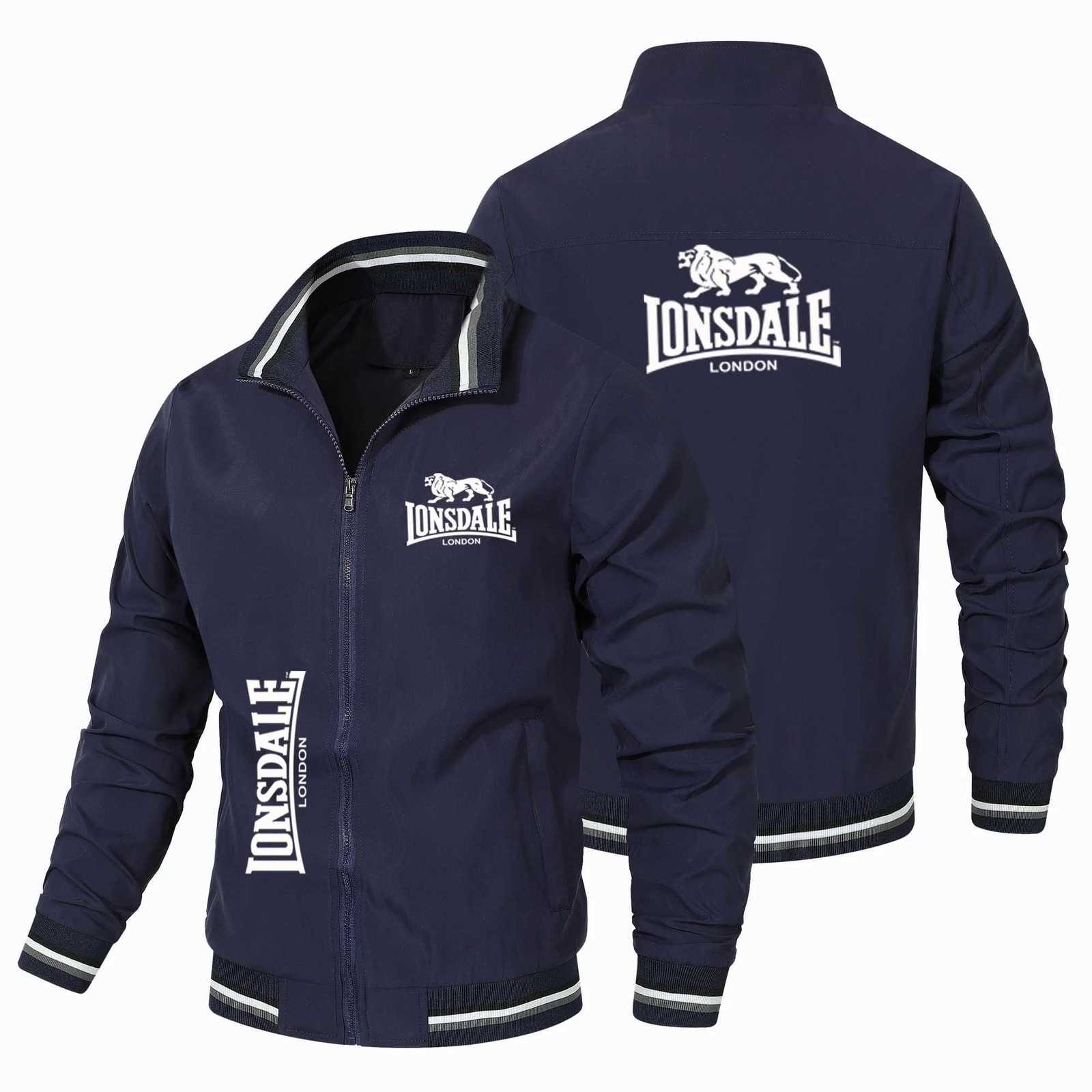 New Retro 2026 Style Lonsdale Motorcycle Racing Jacket Windbreaker Outdoor Sports Jacket Men's outerwearT260806 - view 3