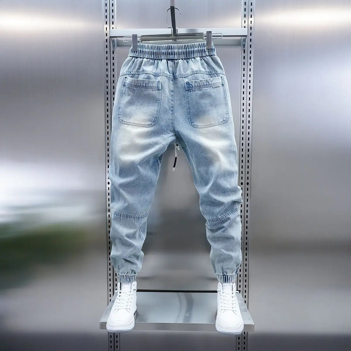 Fashion Spring and Summer Harem Jeans Outdoor Casual Thin Pants y Mens Clothing 260806 - view 6