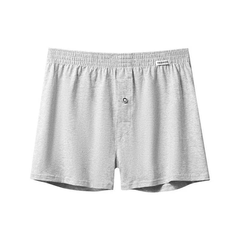 Pants Arrow 1pcs Men Male Cotton Boxers Shorts Loose Mid-Waisted Men's Plus Size Underwear Homewear Comfortable Panties L260805 - view 7