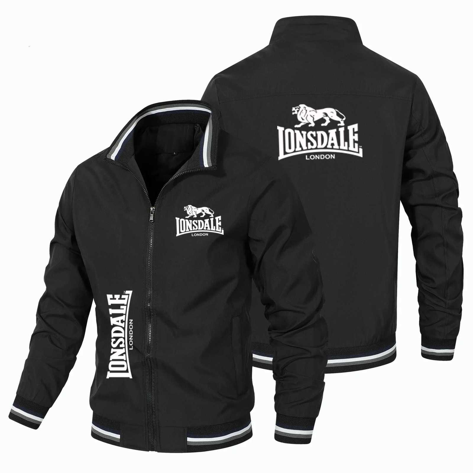 New Retro 2026 Style Lonsdale Motorcycle Racing Jacket Windbreaker Outdoor Sports Jacket Men's outerwearT260806 - view 4