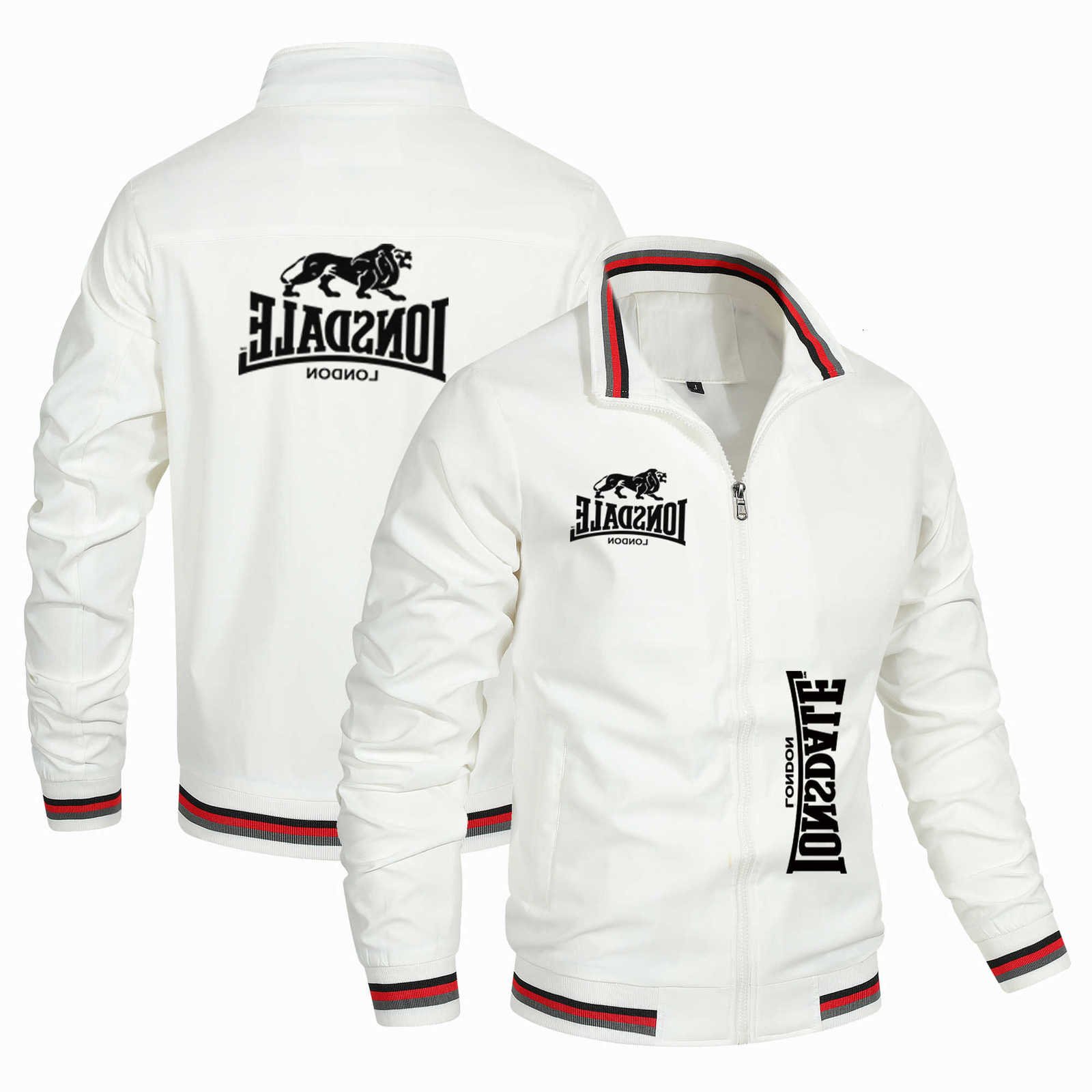 New Retro 2026 Style Lonsdale Motorcycle Racing Jacket Windbreaker Outdoor Sports Jacket Men's outerwearT260806