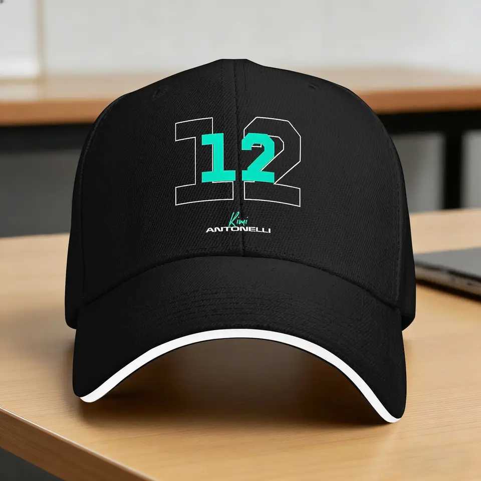 Kimi A-Antonellis Sun Baseball Cap Summer Vintage Trucker Hat For Female Male Hunting Camping Baseball Caps Z260806