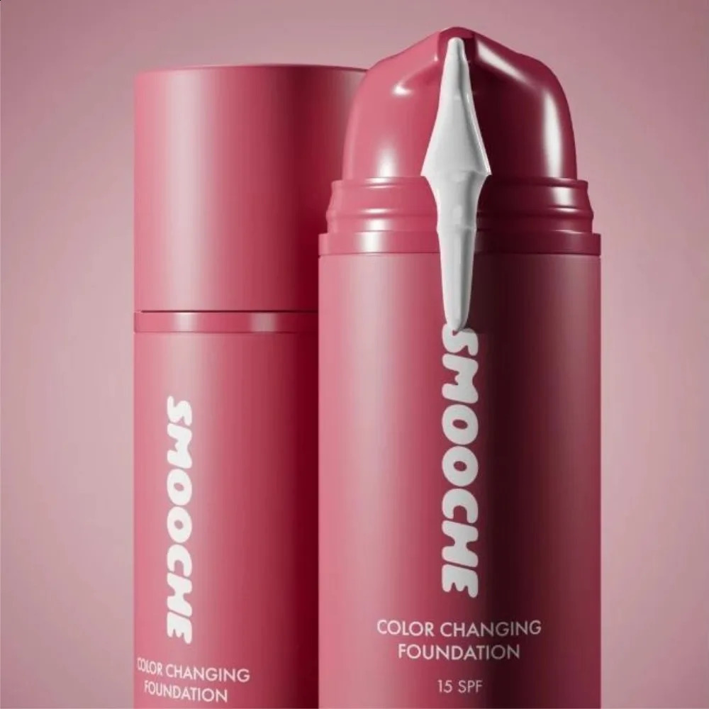 SMOOCHE Color Changing Liquid Foundation SPF15 Skin Tone Adaptive LongLasting Lightweight Concealer Oil Control Smooth Makeup 260806 - view 5