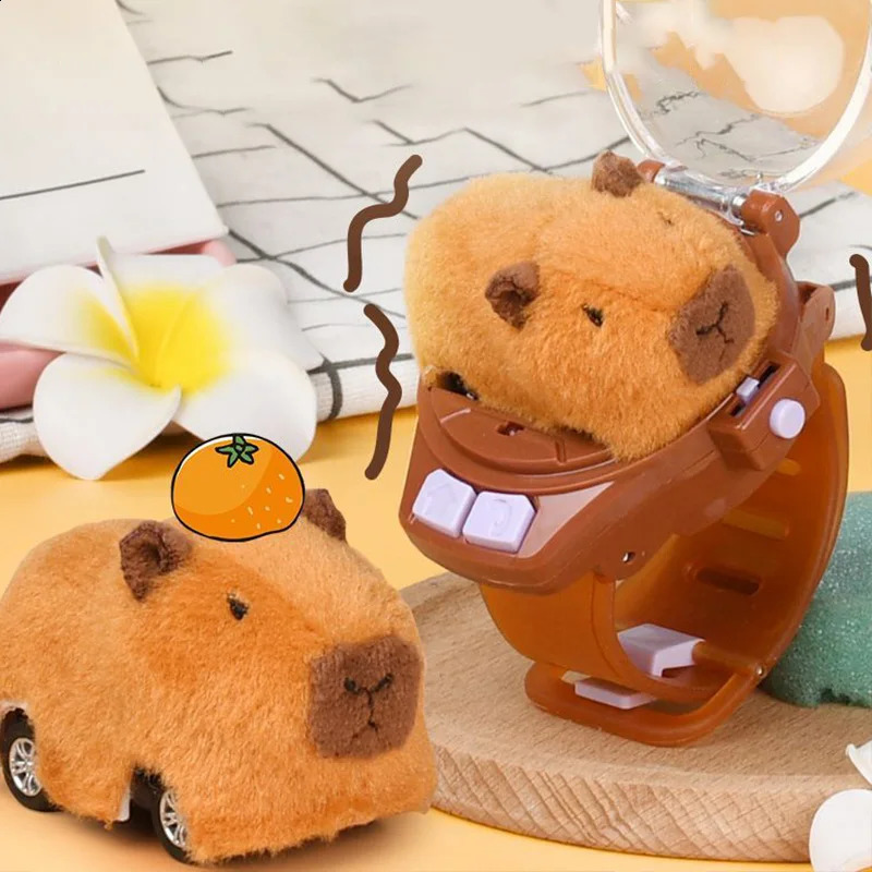 2.4G Children's Watch Remote Control Car Toy Novelty RC Car Toy Cartoon Portable USB Charging Watch Car Kid Birthday Gift 260805260905