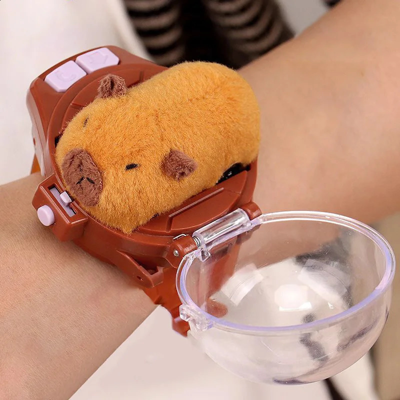 2.4G Children's Watch Remote Control Car Toy Novelty RC Car Toy Cartoon Portable USB Charging Watch Car Kid Birthday Gift 260805260905 - view 3