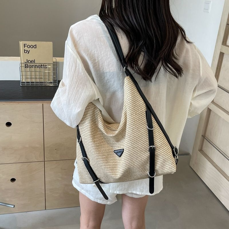 Luxury 2026 hot vintage large capacity designer crossbody bag versatile single shoulder casual tote bag for women - view 4