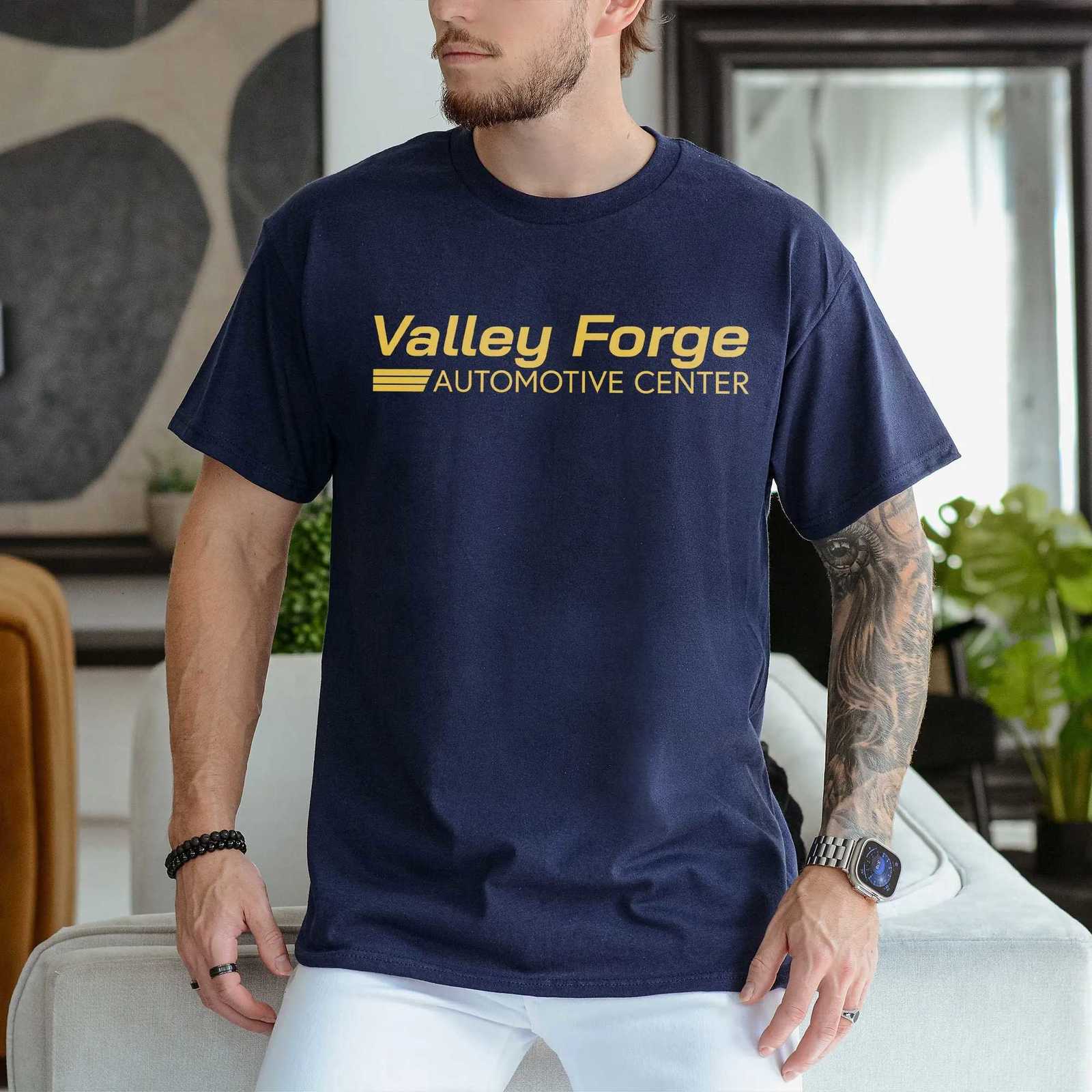 T Valley Center Forge Automotive Shirt Car And Tires Store Shane Gillis Television Series Funny Tv Show Merch J260806