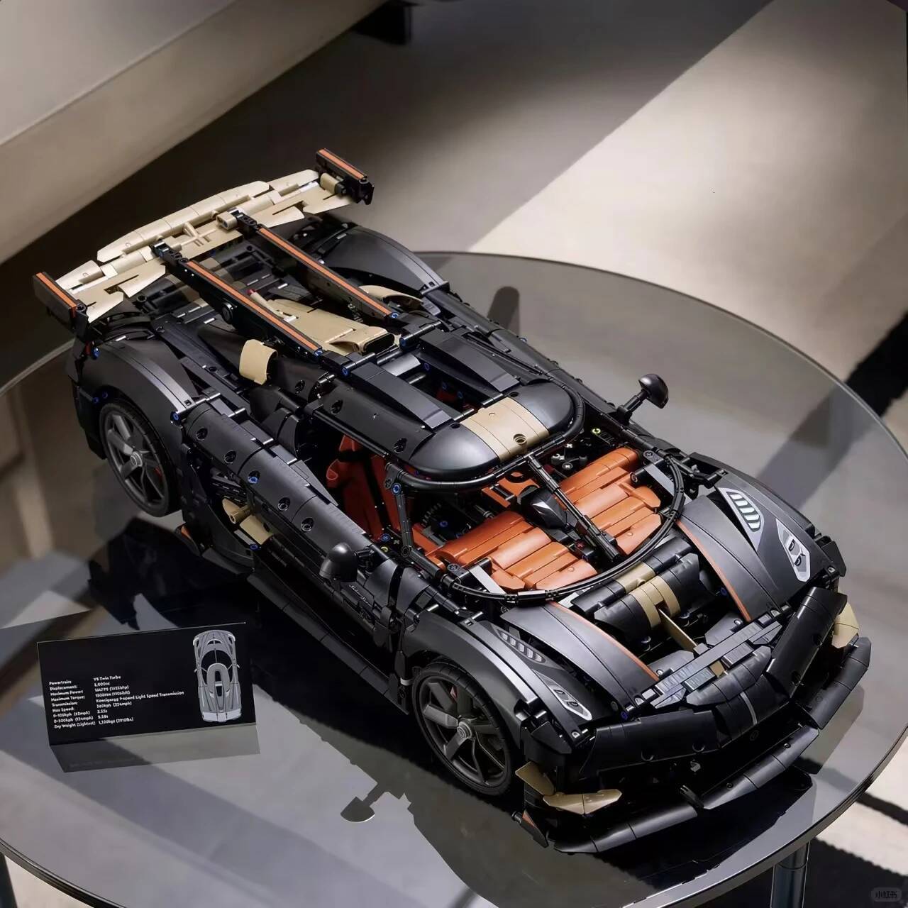 2026 New Hot Toys 4104pcs High Tech Racing Car Spear Megacar Supercar Building Block Puzzle Model Toy Birthday Ornament Gifts J260807 - view 5