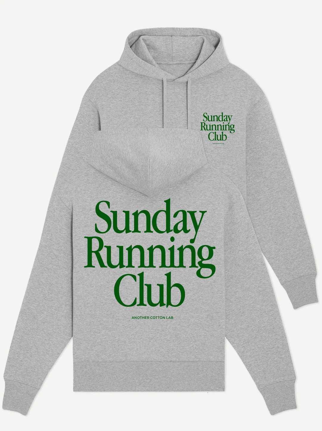 Running Club Sunday Oversized Hoodie Women Men Warm in Autumn Winter Hoodies Thick Fleece Warmth Pullover Harajuku Female HoodieT260807 - view 5