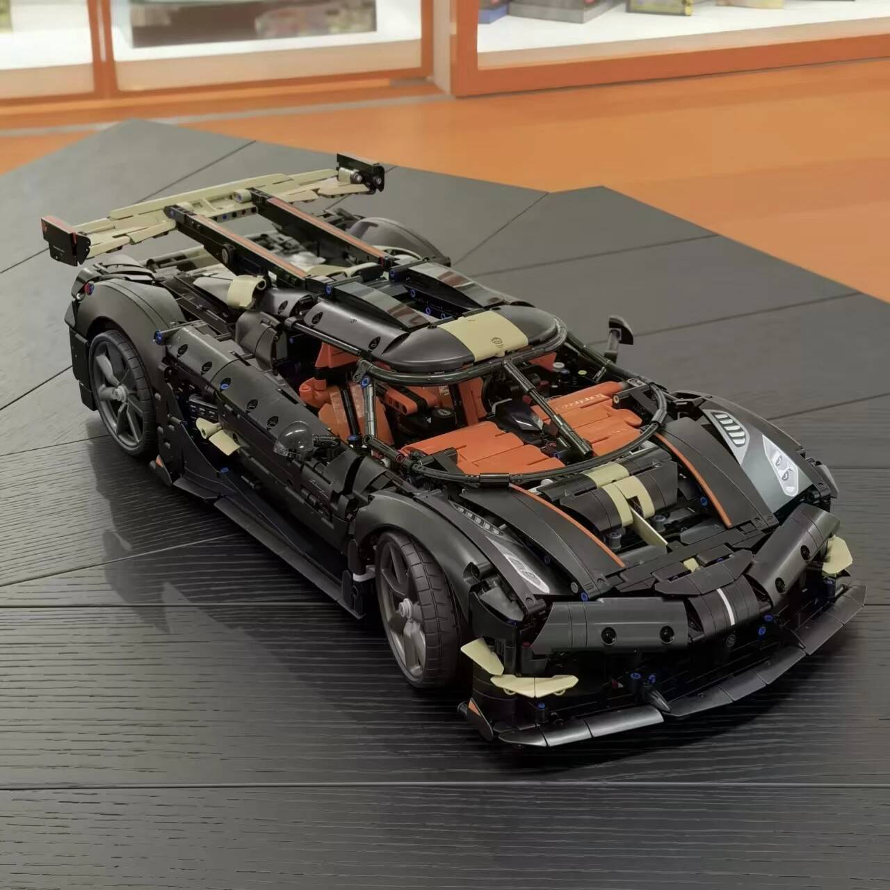 2026 New Hot Toys 4104pcs High Tech Racing Car Spear Megacar Supercar Building Block Puzzle Model Toy Birthday Ornament Gifts J260807 - view 3