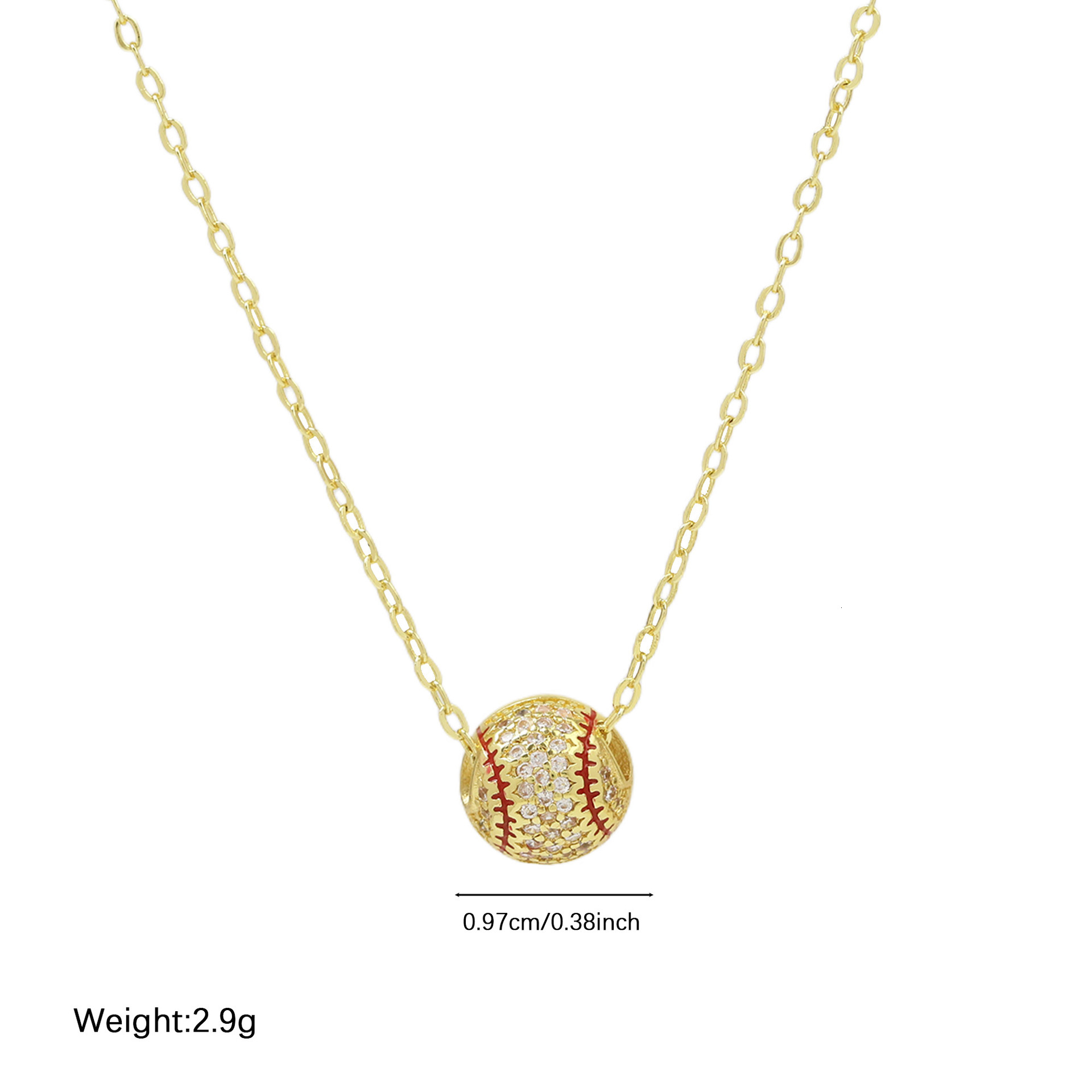 Luxurious copper-plated gold resin sports pendant necklaces for basketball football volleyball and rugby Design Pendant High-end Customization - view 6