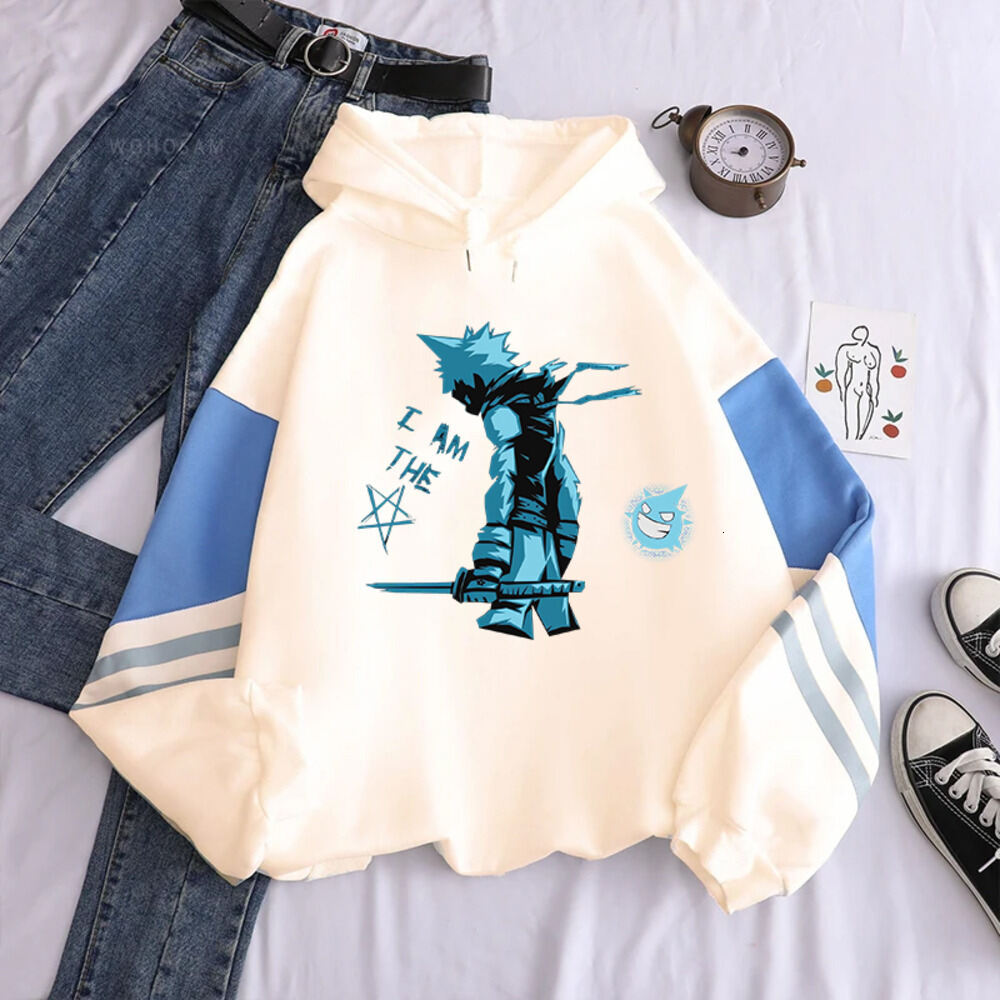 Japan Soul Eater Manga Graphic Printed Hoodies Vintage Oversized Hooded Sweatshirt Long Sleeves Cotton Hoodie Men Women Clothes - view 5