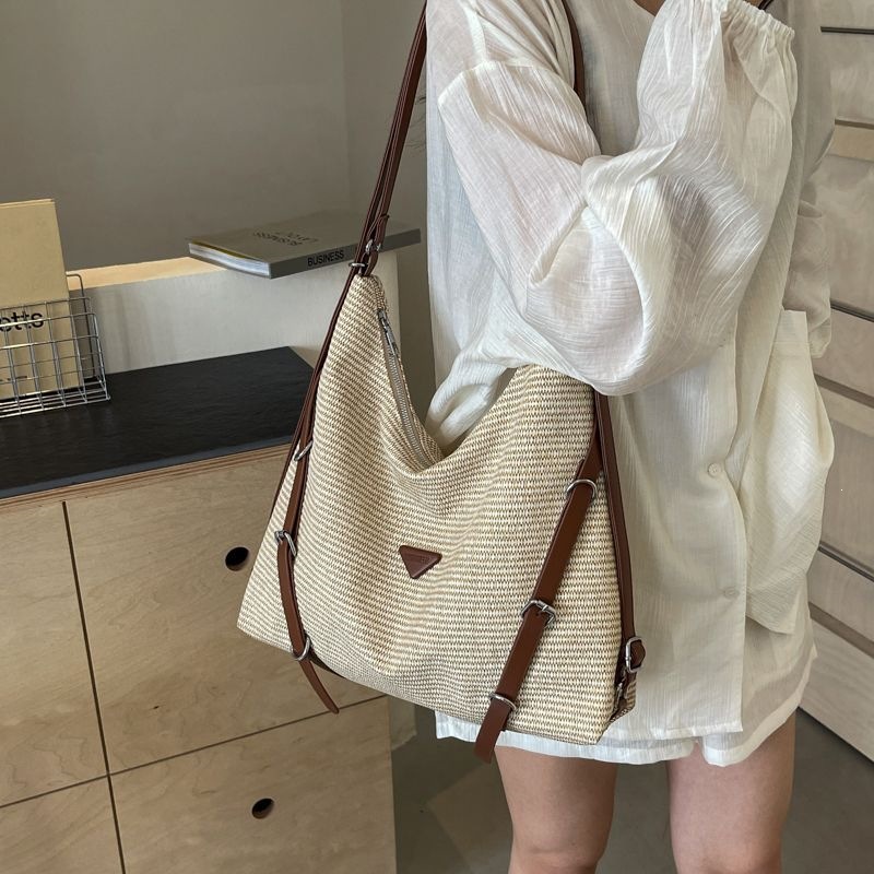Luxury 2026 hot vintage large capacity designer crossbody bag versatile single shoulder casual tote bag for women - view 3