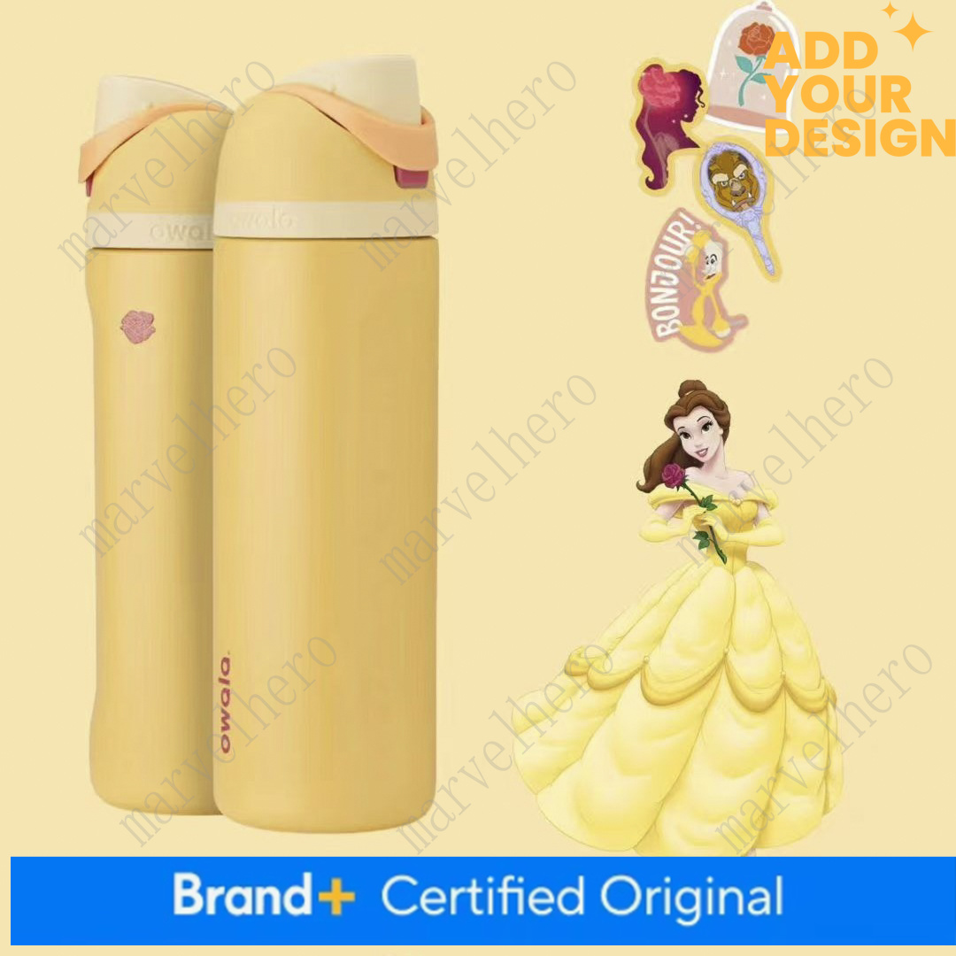 Disney Princess Insulated Tumbler Portable High Aesthetic Water Bottle with Straw Reusable Thermal Travel Mug for Daily Use - view 7