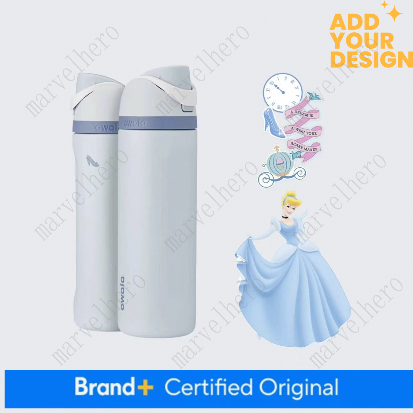 Disney Princess Insulated Tumbler Portable High Aesthetic Water Bottle with Straw Reusable Thermal Travel Mug for Daily Use - view 6