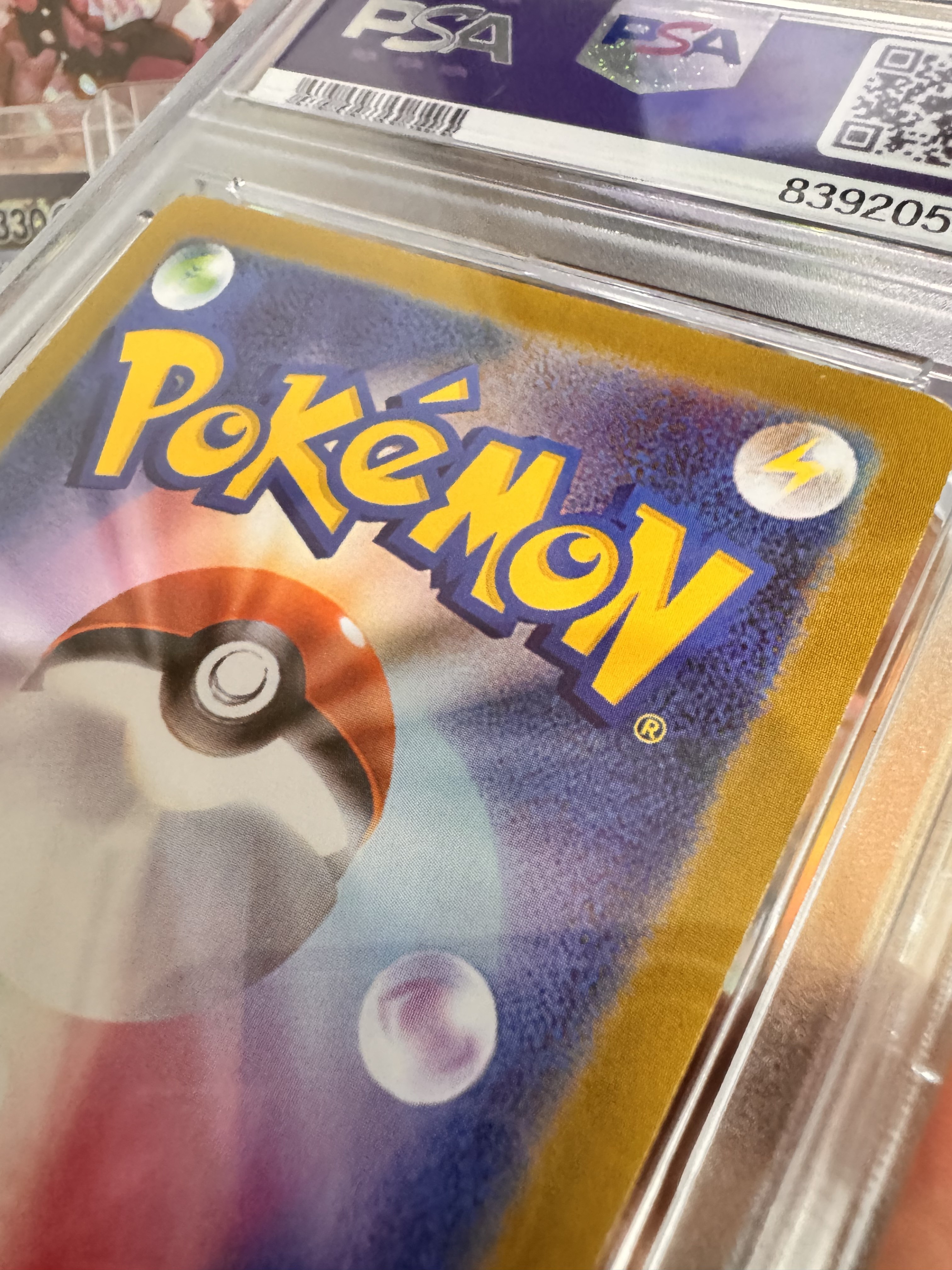 Pokemon Bulbasaur Ex 20Th Anniversary 10-Point Psa Graded Card with Laser Engraving Texture, Comic-Style Dazzling Colors - view 4