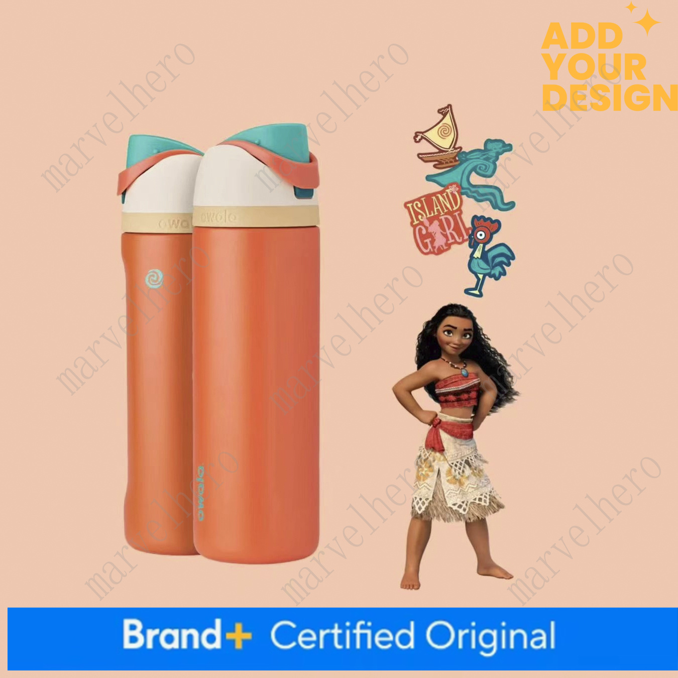 Disney Princess Insulated Tumbler Portable High Aesthetic Water Bottle with Straw Reusable Thermal Travel Mug for Daily Use - view 3