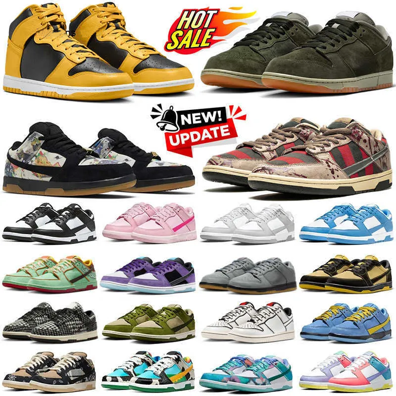 Freddy Krueger Scarpe Da Corsa Casual Nere Firmate Red Star Dust Cowboy Athletic Tourmaline Panda Grey Frog Uomo Donna Scarpe Sportive Da Jogging Pe-image