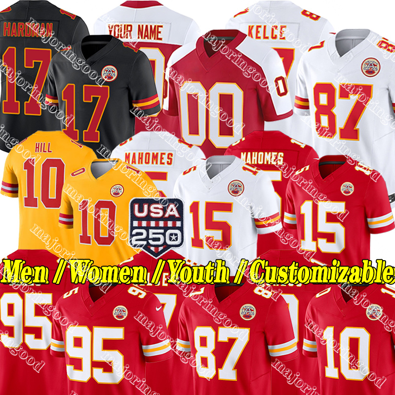 Maglia Chief Kansascitys Maglia Chiefses Patrick Mahomes Travis Kelce Isiah Pac…