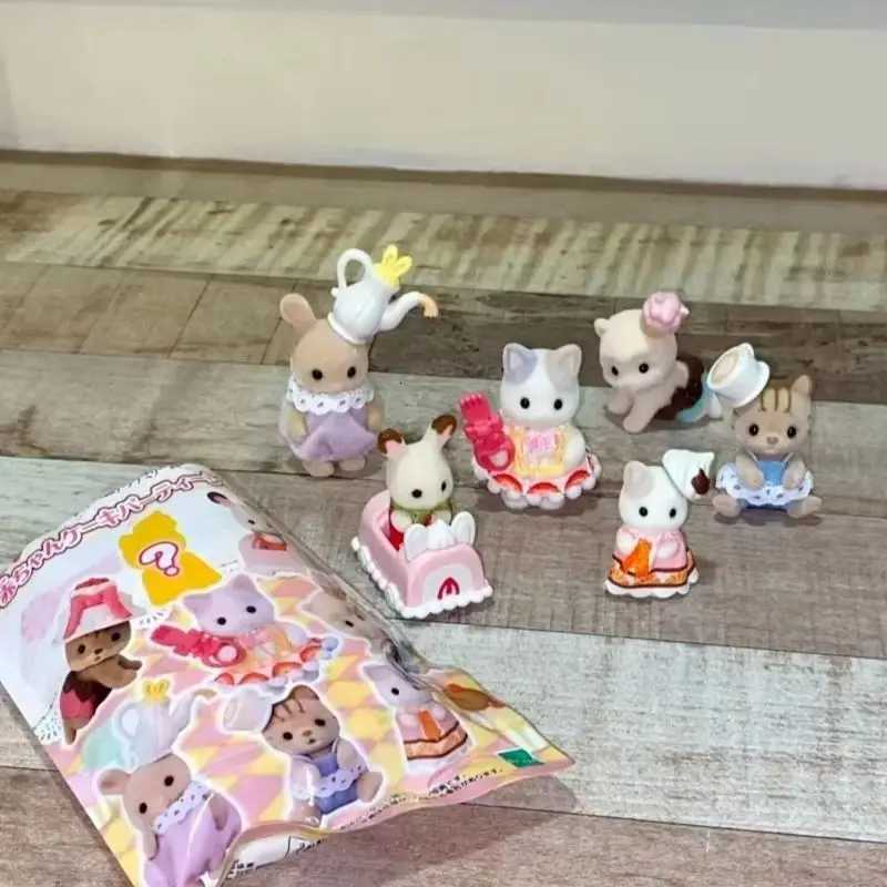 Hot Sylvanian Families Baking Makeup Magic Society Series Blind Pouch Figures Girl'S House Dolls Handmade Child Toys Room Decora X260808 - view 4