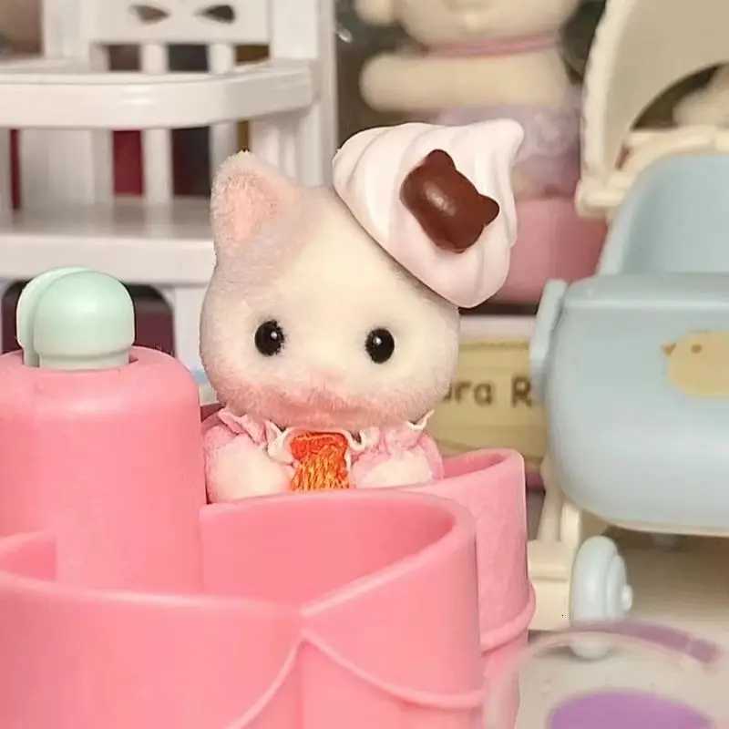Hot Sylvanian Families Baking Makeup Magic Society Series Blind Pouch Figures Girl'S House Dolls Handmade Child Toys Room Decora X260808 - view 3
