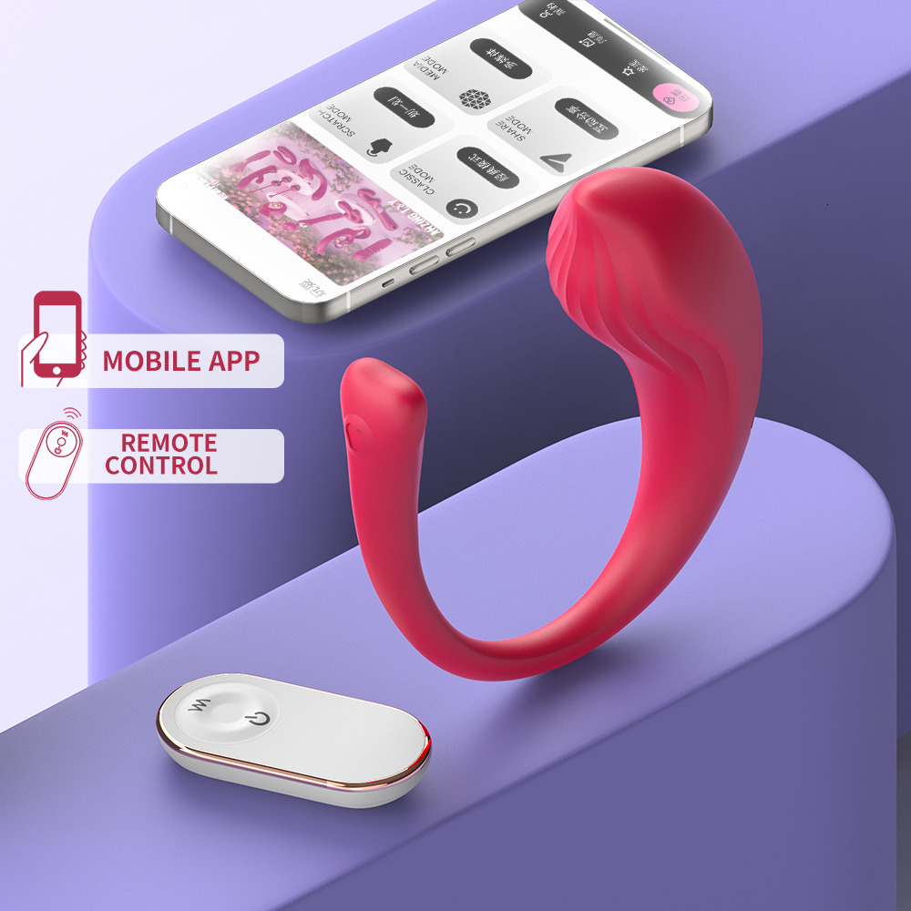 Remote Control App Wearable Couple Medical Silicone Female Wireless Panty Vibrator Women's