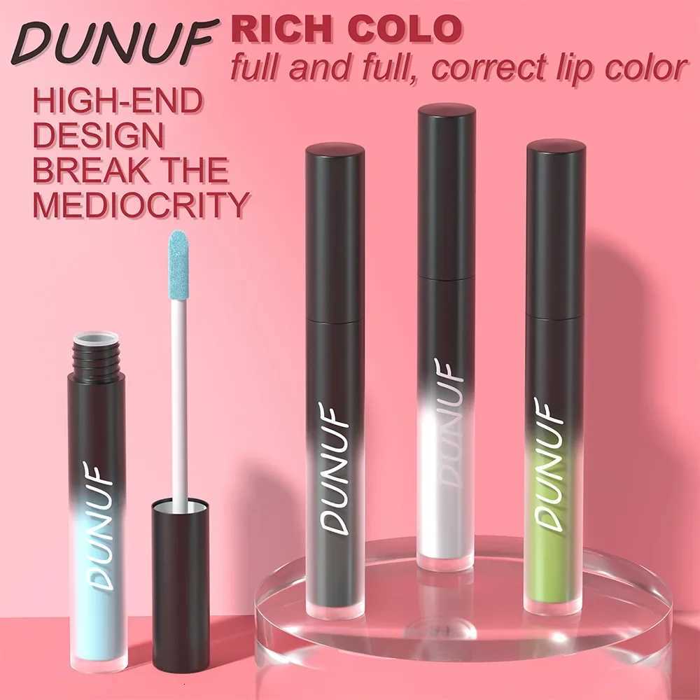 Matte 32 Color Lasting Lipstick Lip Gloss Moisturizing Non-stick Cup Halloween Party Purple Blue Black Highly Pigments Lip Glaze N260808 - view 6