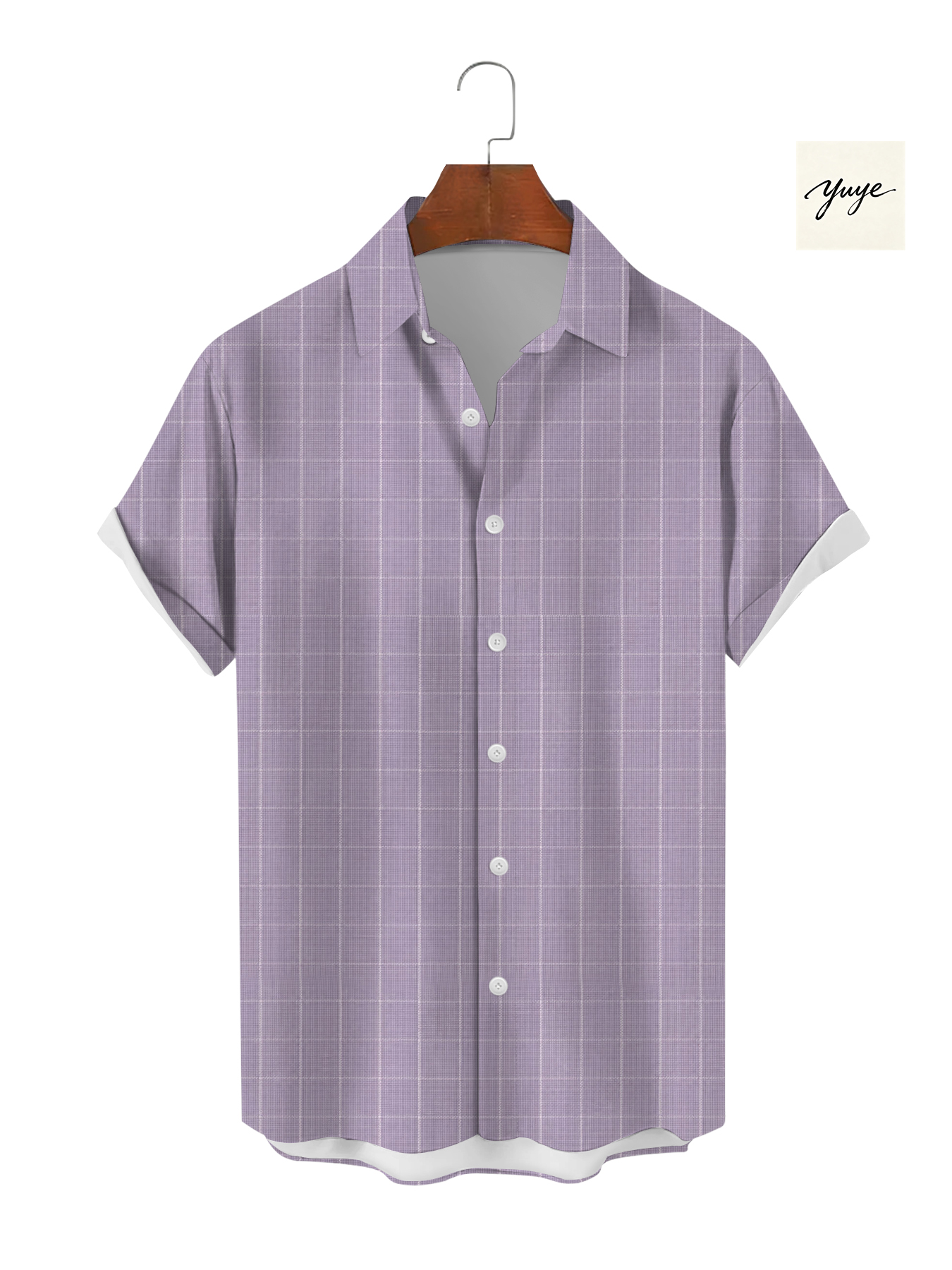 Summer men's short sleeve casual shirt - view 8