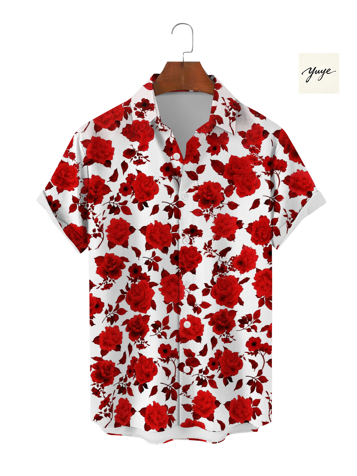 Summer men's short sleeve casual shirt - view 7