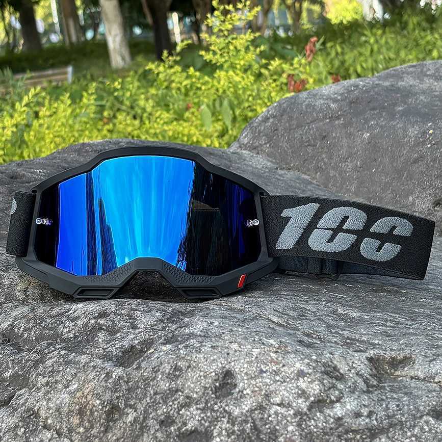 Motocross 100 Men Motorcycle Glasses Goggles Helmet MX Moto Dirt Bike ATV Ski Outdoor Sports Glass Scooter Googles Mask Cycling N260810 - view 3