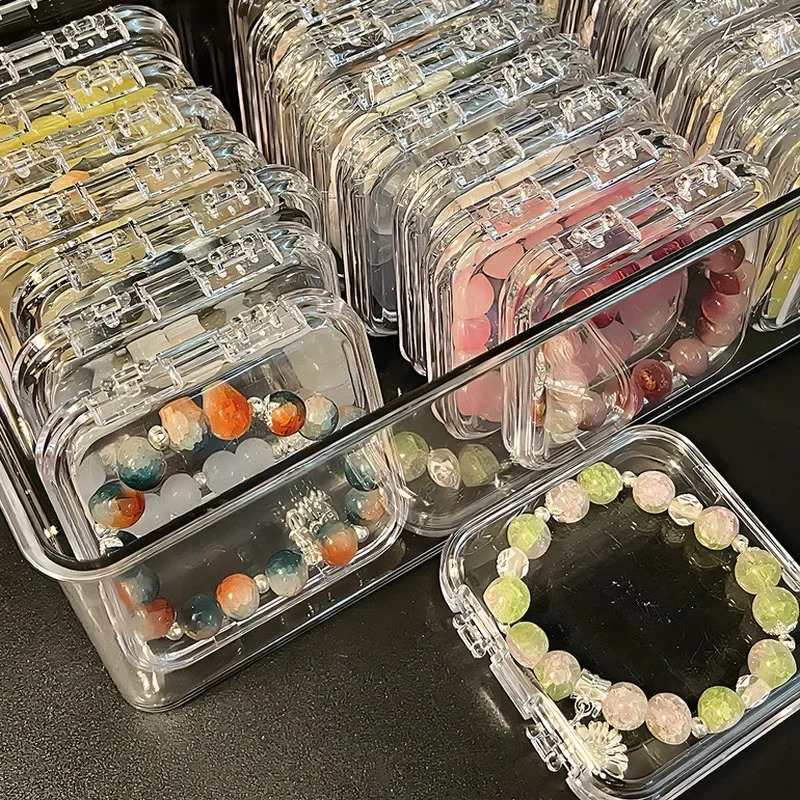 501Pcs Press-on Nail Storage Box Acrylic Transparent Container Jewelry Earring Rings Bracelet Boxes Nail Display Packaging Case 260810 - view 6