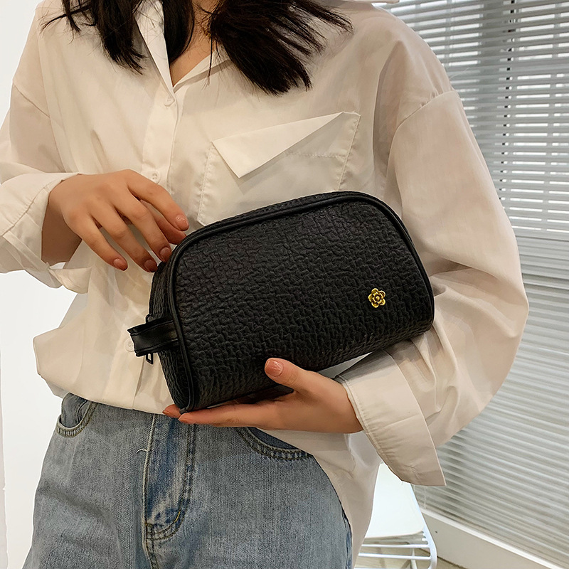Luxury Designer Luxury 2026 Hot Makeup Portable Large Capacity Travel Waterproof Wash And Black Storage Bag For Women - view 5