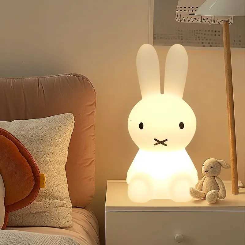 Miffy Kawaii Colorful Remote-controlled 28CM Bedroom Ambient Light Cartoon Night Light Cute Gift Toy C260810 - view 5