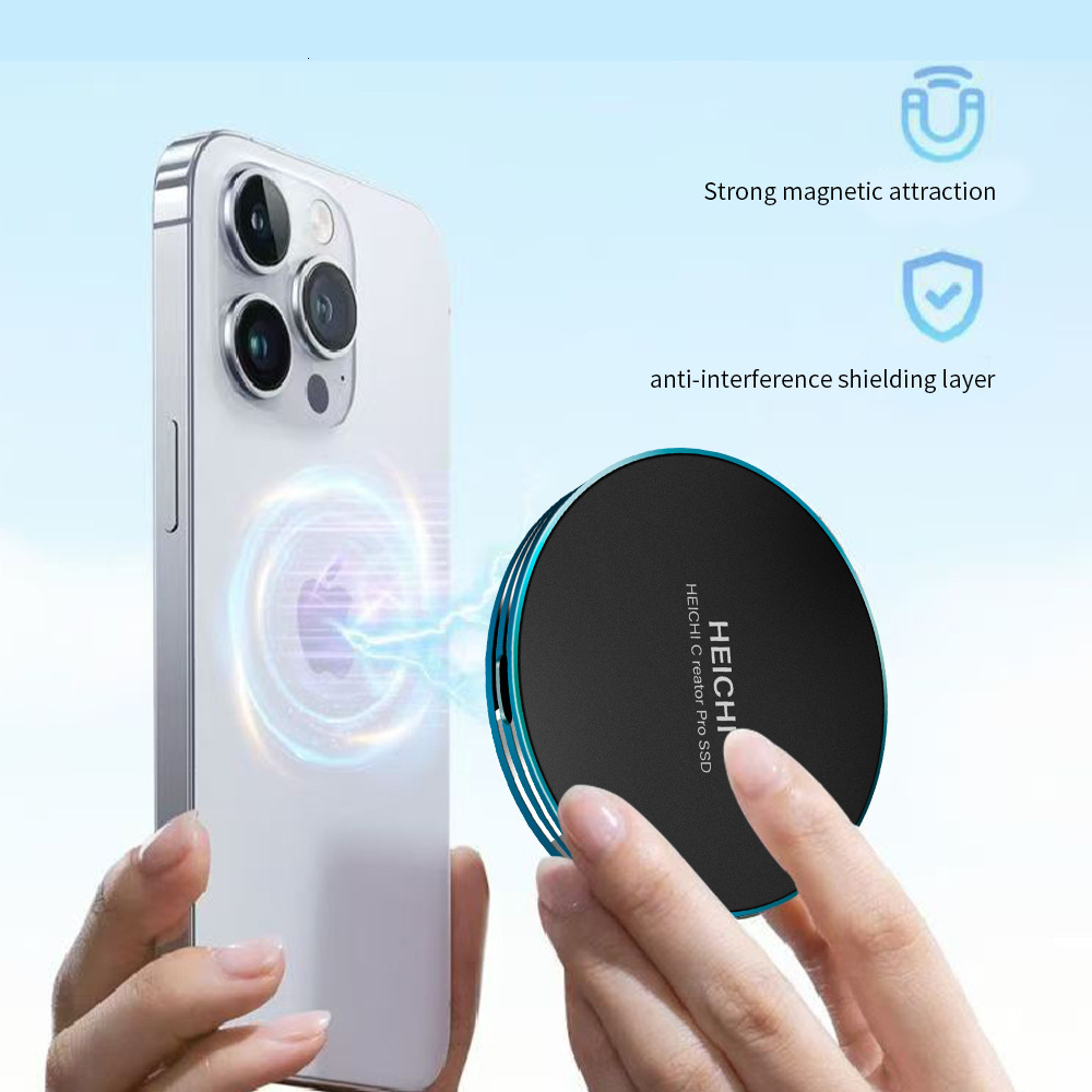 New T21 Magnetic Portable PSSD Type-C External Solid State Drive For Mobile Phones And Laptops Portable External SSD High Speed Type-C Mobile Hard Dri - view 5