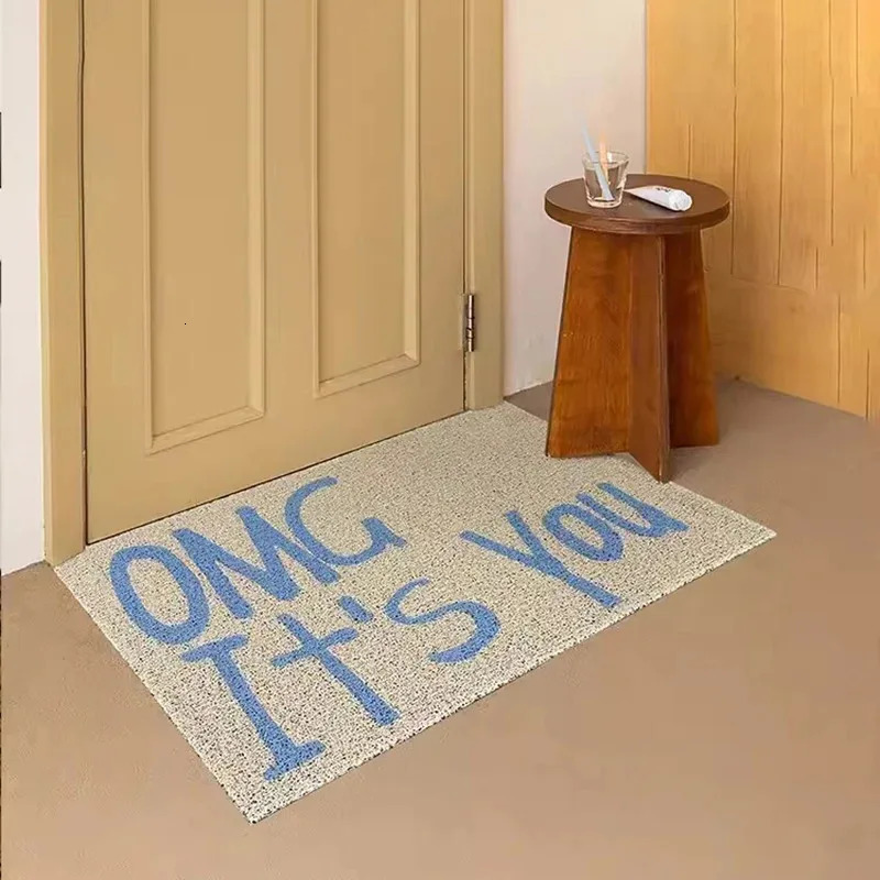 VIKAMA Scandinavian Style Letter Doormat Dust-Proof Easy Clean Entryway Mat Non-Slip Front Door Rug Home Decoration 260807 - view 3