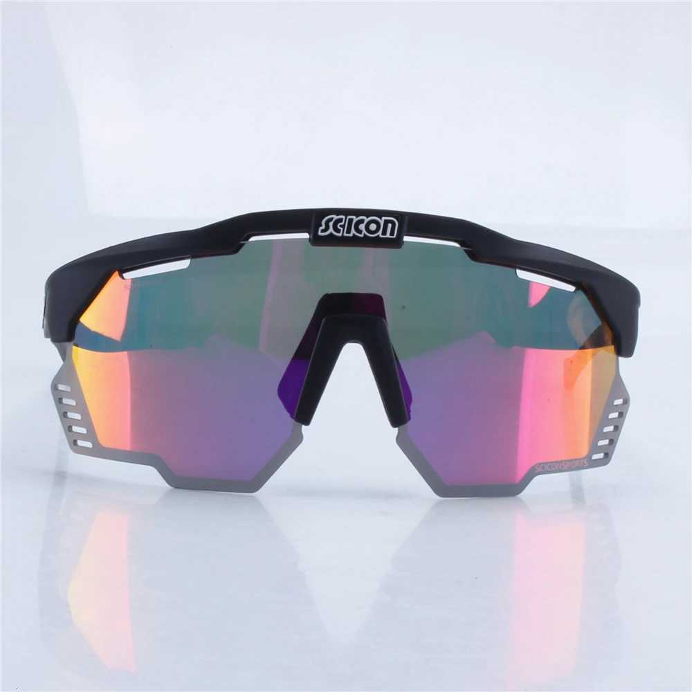 UV400 KUNKEN SCICON Cycling AEROSHADE Sunglasses with Case - Outdoor Sports Men's MTB Road Bike Eyewear Women's Goggles C260810 - view 7