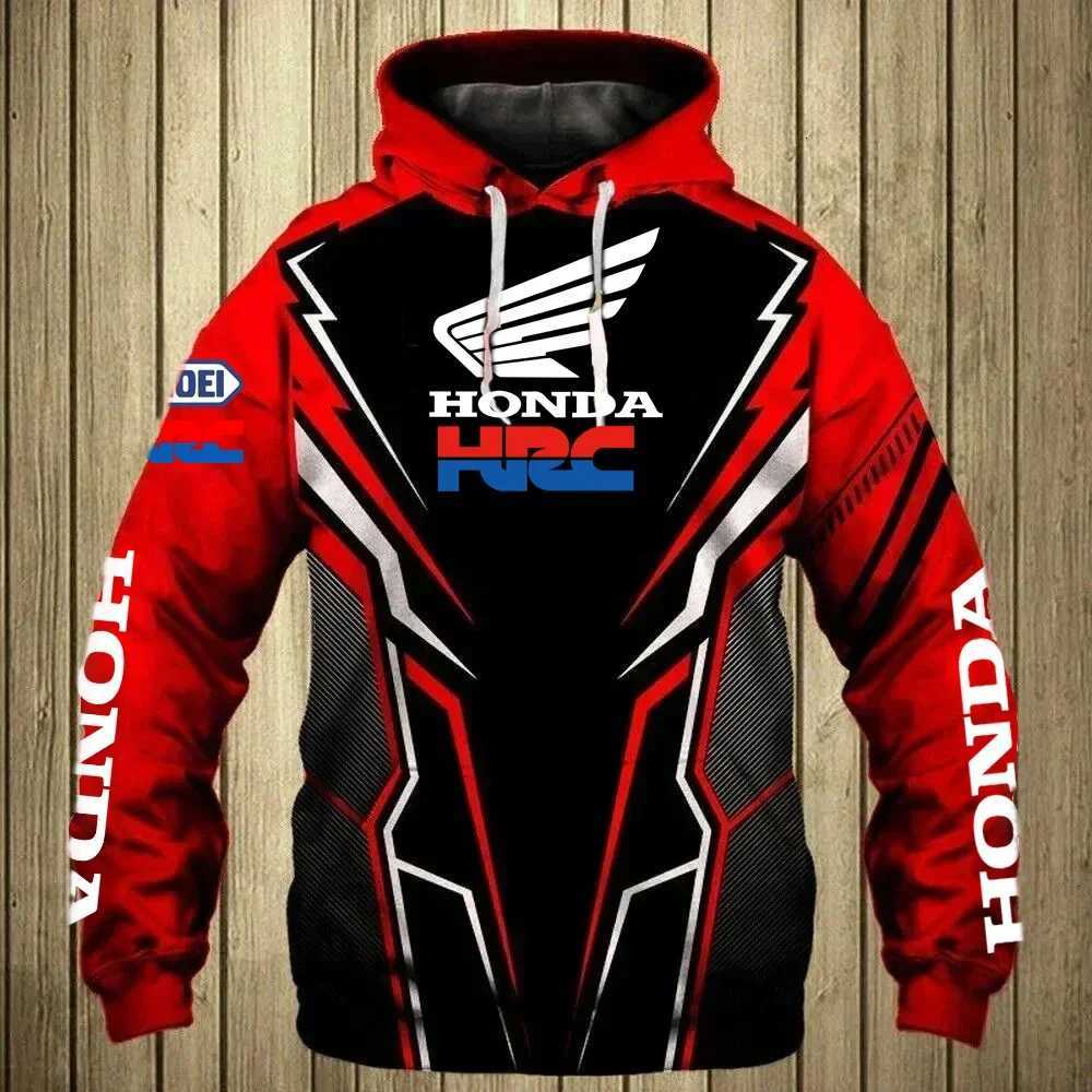 Honda Hoodie Streetwear Fashion Honda 3D Print Men's Hooded Sweatshirt Large Size Outdoor Sport Clothing Honda Racing SuitT260810 - view 7