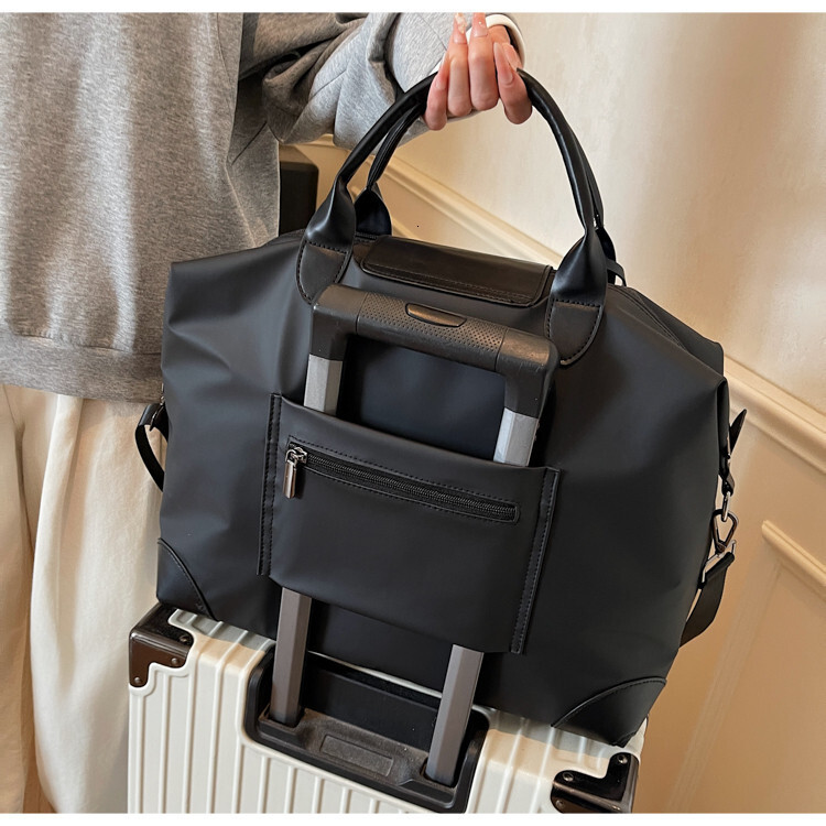 Luxury Brand Designer Travel Crossbody Large Capacity Business Trip Men's Short Distance Carry On Luggage Fitness Commuter Shoulder Bag Women - view 5