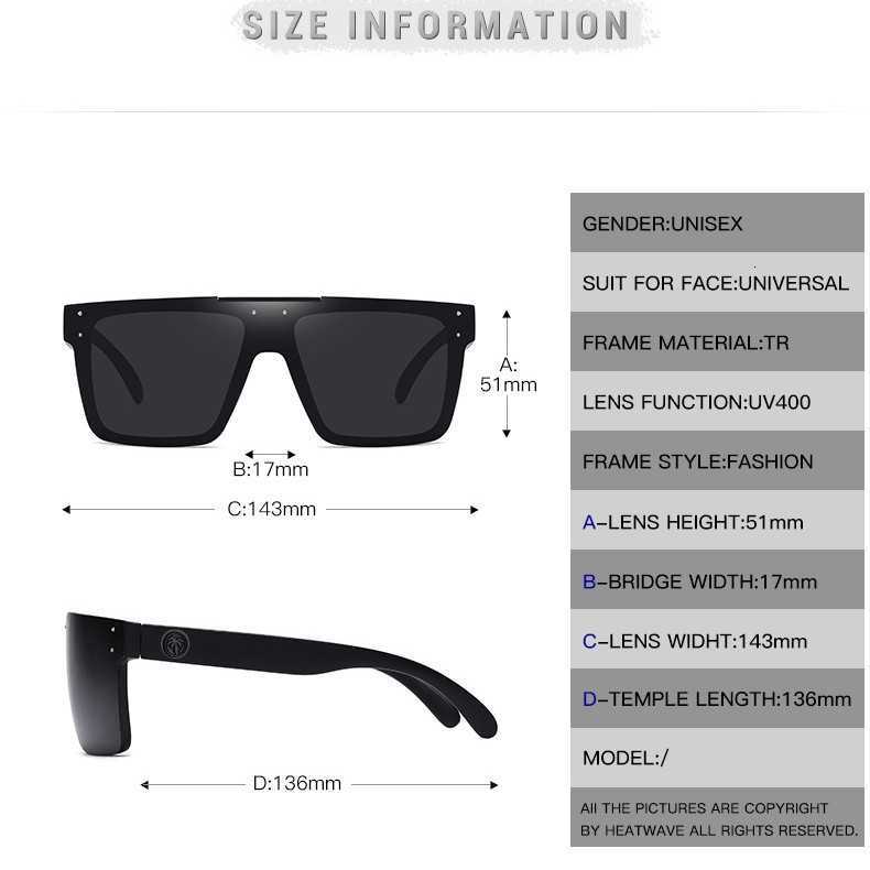 goggles Best selling high riding quality real film outdoor sports polarized heat wave Sunglasses C260810 - view 6