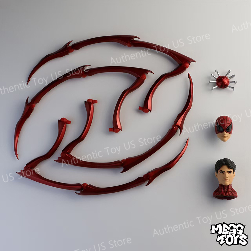 Original Mess Superior Spider Man Doctor Octopus Peter Parker Messtoys Spiderman Neighbor Anime Action Figure Gifts Toys 65b - view 7